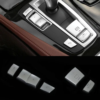 Pentru BMW seria 5 G30 G38 frâna de mână butonul autocolant Auto H comutatorul Frânei de Parcare aliaj de protecție consola Centrala tapiterie 2018 2019
