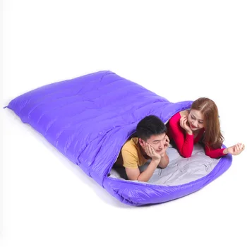 În aer liber sac de dormit dublu camping interior rupe adult ultra lumină de toamnă și de iarnă jos cateva camping dublu sac de dormit
