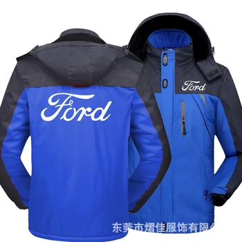 Nouă Bărbați Digitale Imprimate Logo-ul Auto Ford Sacou Barbati Casual Moda Harajuku de Înaltă Calitate Bărbați Ciclism Jersey Jacket