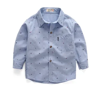 Nouă Copii Băieți Fete Haine De Moda Copilul Băiat Bluze Cu Maneca Lunga Tricouri Pentru Copii Băiat Copii Ancore Topuri Tricou 1-10 Ani
