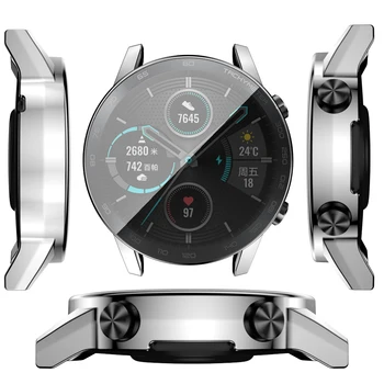 Prin galvanizare tpu all-inclusive, capac de protectie pentru Huawei Honor ceas Magic 2 caz moale 46mm antifrictiune protecție ceas