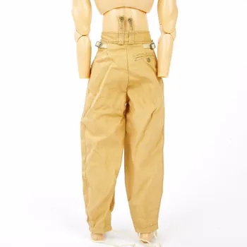 1:6 scala galben pantaloni îmbrăcăminte haine dragon jucării modelul de 12