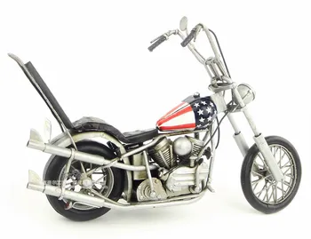 Fierbinte Motor Clasic, Cu Stil Retro 1969 Statele Unite Ale Americii Haley Model De Motocicleta Creative Mini Fier Motocicleta Cadou Bar Acasă Decorare