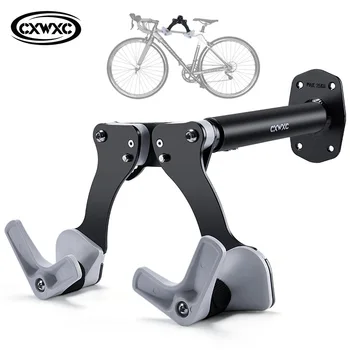 CXWXC Bicicleta suport de Perete Reglabil pentru Biciclete Cuier de Perete de Interior Raft de Depozitare pentru Drum de Munte sau Biciclete Hibride în Garaj