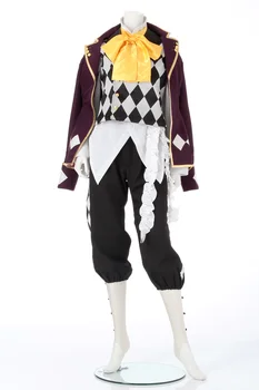 High-Q Unisex Anime Pentru Black Butler Baron Kelvin Joker Costume Cosplay Seturi