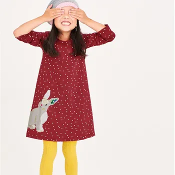 2019 Noua Moda pentru Fete Rochie Costum Pentru Copil ' snew Toamna Și Iarna