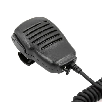 Umăr Difuzor Microfon de Mână Mic cu ASV pentru Vertex Standard Portabil Doi-Way Radio VX-231 EVX-531 VX-160 VX-168 VX-180