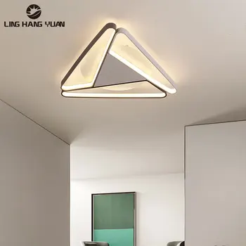 LED Candelabru New Sosire Acasă Moderne Plafon Candelabru de Iluminat pentru camera de zi Bedroo sala de Mese corp de Iluminat Alb Negru Gri