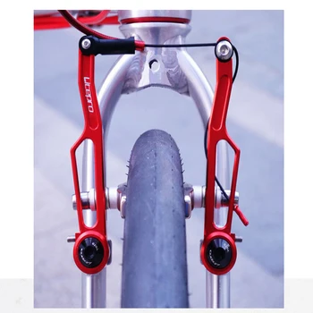Litepro BMX Biciclete Pliabile V Frână CNC UltraLight V Clemă de Frână Piese de Bicicletă Brațul Lung de frână pentru Biciclete Accesorii pentru Fnhon412