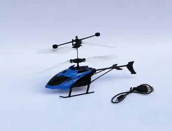 10buc Mini RC drone Zbor RC Elicopter dron Infraroșu Inducție Lumina LED-uri de Control de la Distanță drone dron Jucarii Copii