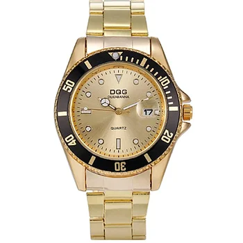 Zegarki Damskie Nou de Înaltă calitate DQG bărbați Stras Cuarț Ceas de Moda din Oțel Inoxidabil Calendar Rochie femei ceas Cadou часы