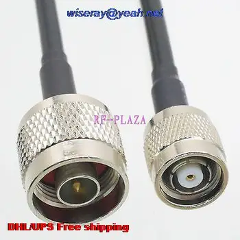 DHL/EMS 100 buc Cablu 3FT N plug de sex masculin pentru a RPTNC mascul jack RG58 RF Pigtail cablu cu o garanție de un an-A2