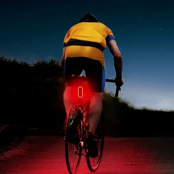 Ciclism spate cu LED-uri Lămpi de Biciclete Inteligent de iluminare din Spate IPX6 Impermeabil USB Reîncărcabilă în aer liber Ciclu de Ciclism de Divertisment