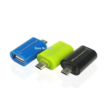 USB2.0 Femeie la Micro USB V2.0 OTG Conector Android tableta smartphone Adaptor OTG 5P Micro USB pentru telefon Mobil, conectare USB