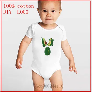 Copil Nou-Născut Body De Vara Pentru Copii Baieti Fete Baieti Fete Body Baby Salopeta Avocado Fuziune Copil Short Sleeve Romper Tinuta