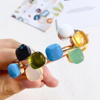 2020 moda bijuterii bomboane multicolore cuff brățară brățară pentru femei cel mai bun cadou