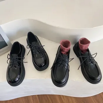 High-Q Femei De Sex Feminin Lolita Fete Student Apartamente Pantofi Școală Preppy Simplitate Casual Uniformă Pantofi Adidas