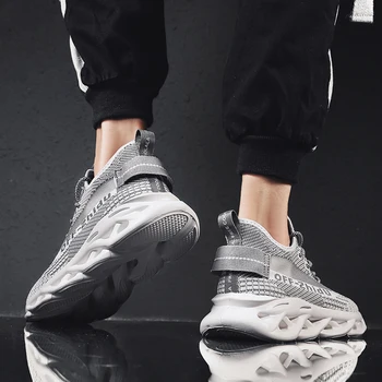 2019 Bărbați Lama Pantofi de Vara in aer liber Toamna Usoare, Confortabile, Plasă de Moda Platforma Adidasi pantofi sport