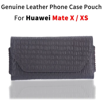 Din Piele Husă de Telefon Pentru Huawei Mate X Husa Huawei MateXs caz Telefon Caz MateX caz acoperire MateXs 5G caz popsocket