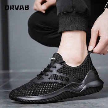 Mens Adidasi Casual Super Respirabil ochiurilor de Plasă de Pantofi pentru Bărbați de Înaltă Calitate Non-alunecare de sex Masculin Adulto Încălțăminte de Vară Adidași Plus Dimensiune 39-48
