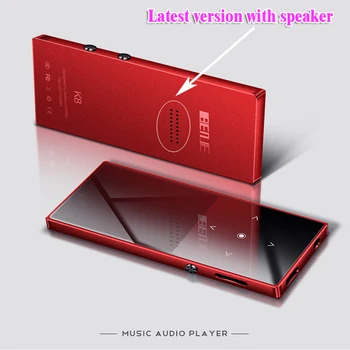 Bluetooth mp3 player Touch Screen BENJIE K8 Construi în Difuzor 16GB Music Player 1.8 Inch Ecran Color HiFi a Sunetului cu FM