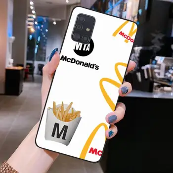 Fierbinte McDonald ' s MetroCard cartofi Prajiti Caz de Telefon Pentru Samsung Galaxy S20 FE plus Ultra S6 S7 edge S8 S9 plus S10 5G lite 2020