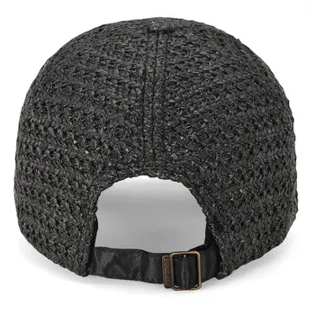 Design Nou Brand Șapcă De Baseball Pentru Bărbați Moda Țese Tata Pălărie Dimensiuni Reglabile Hip Hop Unisex Capace Negre Gorras Hombre Para