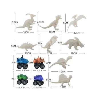 Copii Educative Model Desen 3D Jucărie Colorat Dinozaur Pictura Kit DIY Dinozaur Doodle Stabilit de Artă Creative de Artizanat Pictura Kit