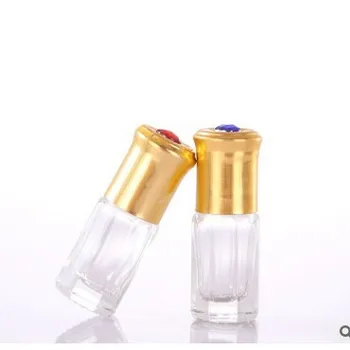 20buc 3 ml 6 ml Ulei Esențial de Sticla de Parfum cu Bilă de Sticlă Groasă Roll On Durabil Pentru a Călători Container Cosmetice de Culoare Clară Noi