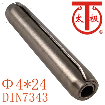 (4*24) DIN7343 / ISO8750 Spiral spring pin ( Spiralat pin ) 100 buc/lot