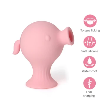 Supt Limba Vibratoare 11 Moduri de Alimentare USB Vibratoare Ou de G-spot Masaj Oral Lins Pizde Stimulator Jucarii Sexuale pentru Femei