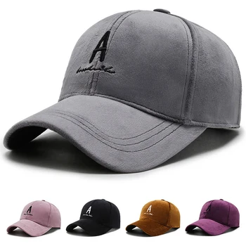 EAGLEBORN Personalitate Tendință Șapcă de Baseball O Scrisoare Brodate Femei Șapcă de Baseball Moda Barbati Palarie Toamna Iarna Hat pentru Femei