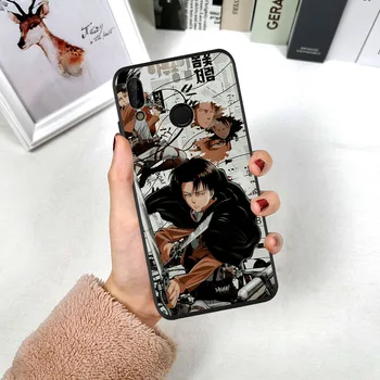 Japonia Anime Atac pe Titan Design cazul în care Telefonul Pentru Huawei P8 P10 P20 P30 P40 Lite Pro Mate 30 20 10 Lite Pro Moale Fundas Coque