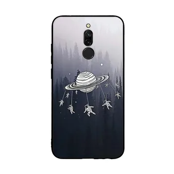 Caz Pentru Xiaomi Redmi 8 Caz Silicon TPU Moale Capacul din Spate Pentru Xiomi Redmi 8 Redmi8 Cazuri de Telefon Anime Drăguț Floare Bara Shell