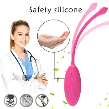Puternic Glont Vibrator 10Speed de la Distanță fără Fir Ouă Vibratoare Jucarii Sexuale Pentru Femeile Iubesc Ouă G Spot Stimulator Clitoris Sex-Shop