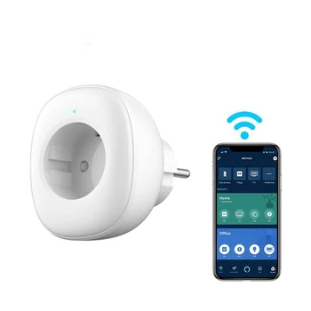 Smart Plug Socket WiFi UE Plug 10A APP de la Distanță Socket Timer Inteligent Plug Control Vocal UE Acasa Ignifugare PC Smart Priza
