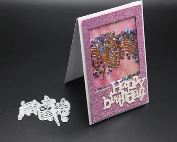 Felicitari Minunat Muzică de Metal de Tăiere Moare Scrapbooking Relief Moare DIY Decorative Carduri Moare de Tăiere Taie Șabloane