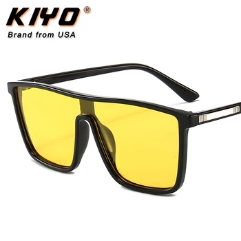 KIYO Brand 2020 Nouă Femei Bărbați Pătrat ochelari de Soare Polarizat PC-ul Clasic de Ochelari de Soare de Înaltă Calitate UV400 Ochelari de Conducere 3867