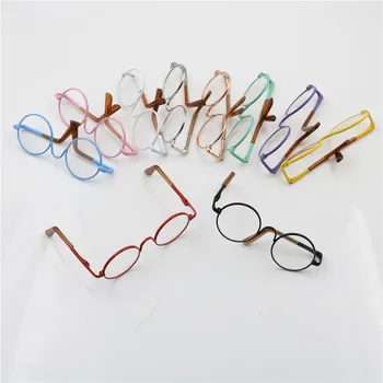 Colorate, ochelari de soare Accesorii Papusa rotund în formă de ochelari rotunzi potrivit pentru BJD blythe papusa ca pentru păpuși
