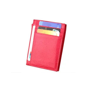 De Vânzare la cald Bărbați și Femei Nou Hoț fermoar card geanta portofel Carte de Autobuz Cover Portofel W3-238