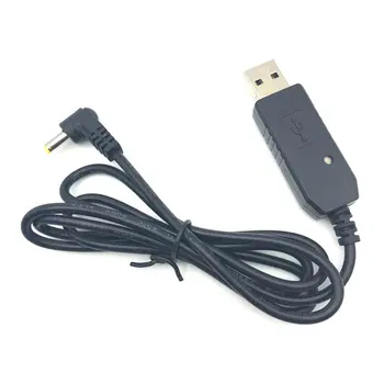 USB Cablu de încărcare cu led Indicator pentru Walkie Talkie pentru BaoFeng UV-5R Extinde Baterie BF-UVB3 Plus Batetery Ham Radio