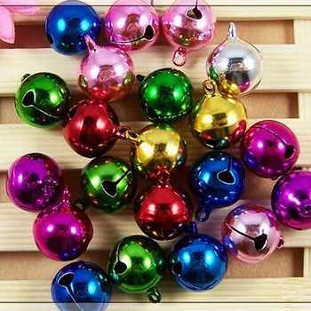 50PCS fugit de culoare Ambarcațiuni Kituri Si Consumabile de Crăciun Jingle Bells /Clopot Mic/ Mini Bell/cristina Clopot -10mm