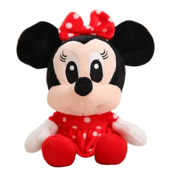 Disney Umplute Animale de Pluș Mickey Mouse, Minnie, Winnie the Pooh Papusa Lilo și Stitch Purcel Breloc Cadou de Ziua de nastere Copil Fata de Jucărie