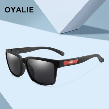 OYALIE Design de Brand Oameni Polarizat ochelari de Soare UV400 Nuante Clasice Pătrat de Conducere Ochelari de Soare Pentru Barbati Vintage Ochelari de sex Masculin Oculos