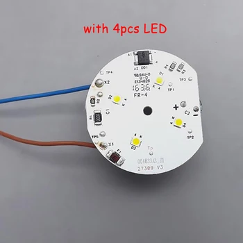 Mic LED lumina calda lumina reflectoarelor AC 220V 3W lampa built-in chiuveta de căldură rezistiv capacitate buck driver 2700k lumina de iluminat accesoriu