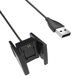 Ceas inteligent de Încărcare Bratara Încărcătoare 1 Metru Clemă Cablu USB Încărcător Portabil pentru Fitbit Charge 2 Ceasuri Inteligente
