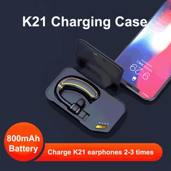 K21 Căști fără Fir Unitate Bluetooth Cârlig Design Handsfree Stereo pentru Căști Auriculare Suport IOS/Android Telefoane
