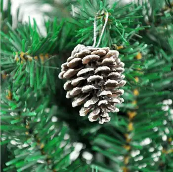 9PCS 3-4cm Pom de Crăciun Agățat Bile, Conuri de Pin Partidul Decor Ornament Decor Pentru Casa Decor de Crăciun Consumabile