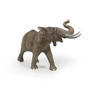 Simulare Elefant Animal Figura Jucarii de Colectie Animal Sălbatic Figurine Copii din Plastic de Ciment Jucării de Animale Drăguț Jucării pentru copii