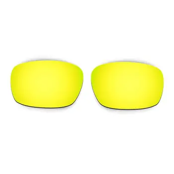 HKUCO Pentru Curse Sacou (Asia Fit) Înlocuire ochelari de Soare cu Lentile Polarizate 2 Perechi - Aur si Argint